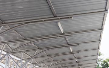 installing Dean Row metal roofing